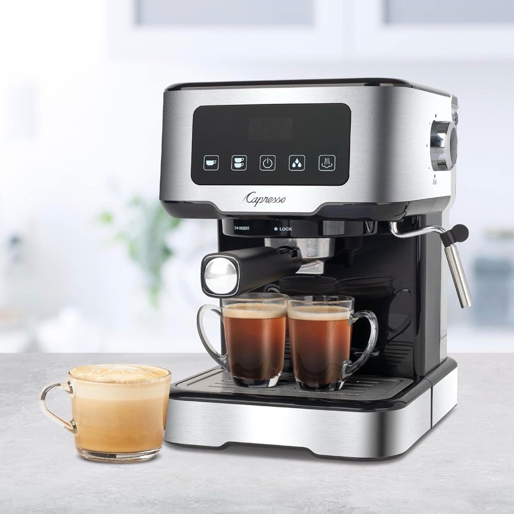 Capresso Stainless Steel Espresso Machine - Picture 4 of 6